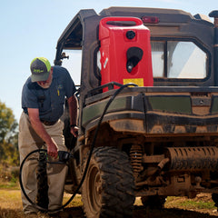 Six-inch wheels offer stable mobility on various surfaces.