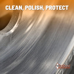 Schultz Laboratories Metal Polish brass and copper polished to a warm luster