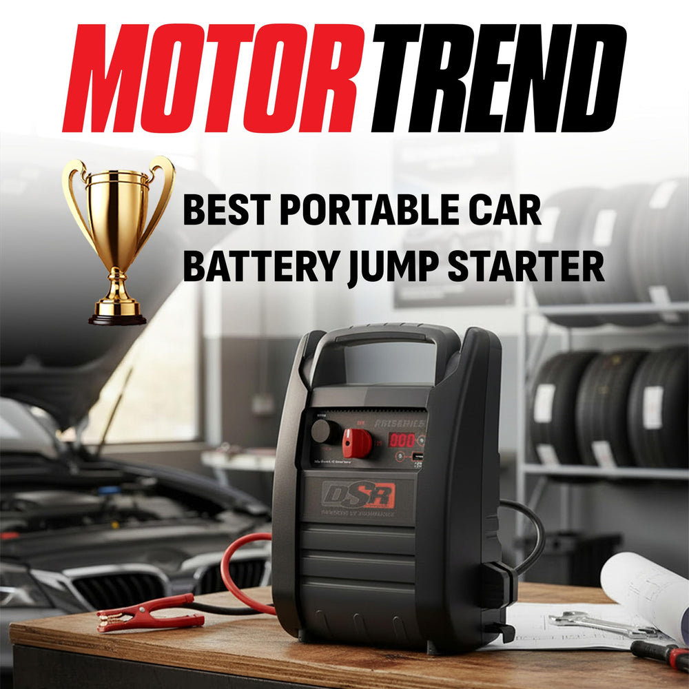 Schumacher DSR165 USB port enables quick device charging.