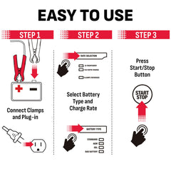 Schumacher Electric SC1280 desulfation mode helps revive older batteries.