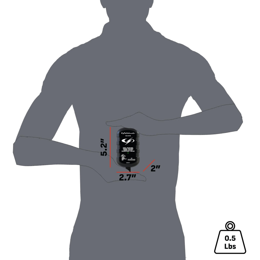 SC1299 11-foot booster cable provides flexible reach.