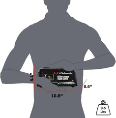 SC1305 complete package includes charger, engine starter, and user manual for easy setup.