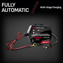 Schumacher SC1300 mounting bracket-ready setup ready to install in engine bay.