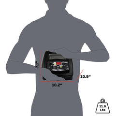 Reverse polarity protection safeguards battery and vehicle connections.