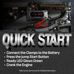 Schumacher SL1654 LED flashlight mode provides nighttime visibility.