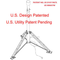 Durable steel construction with powder coating offers lasting strength.