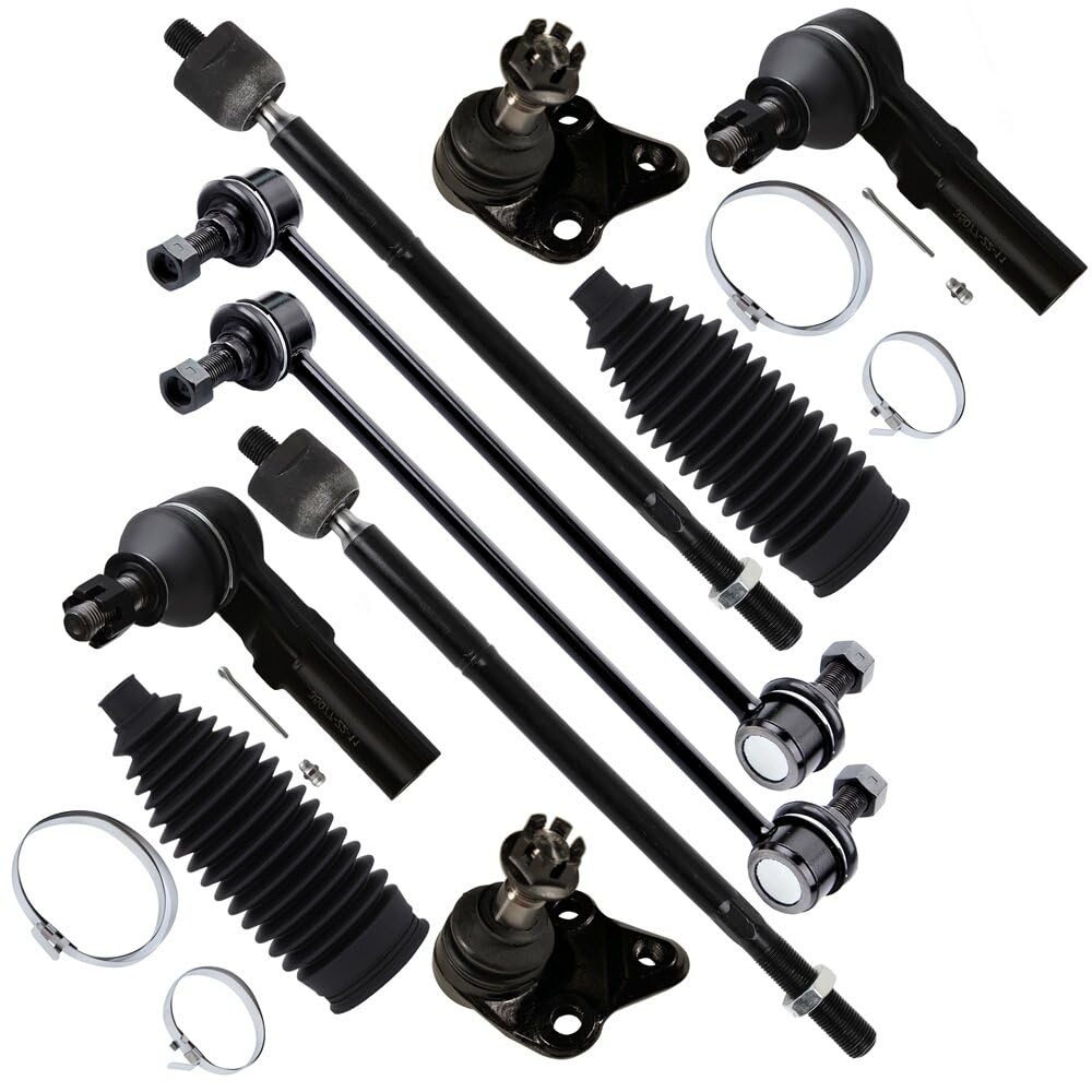 SCITOO 10pc front suspension kit bundle for Toyota Corolla enhances ride stability