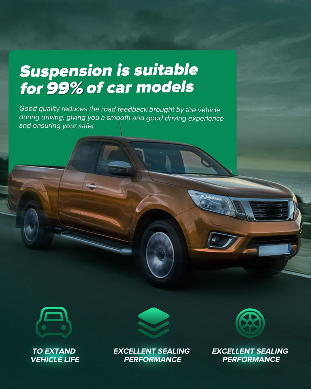 SCITOO suspension kit packaging ready-to-install replacement parts