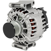 SCITOO alternator front view for Mercedes C250, compact high-output design.
