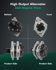 SCITOO internal fan keeps the alternator cool under load