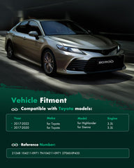SCITOO OE reference numbers for easy replacement selection