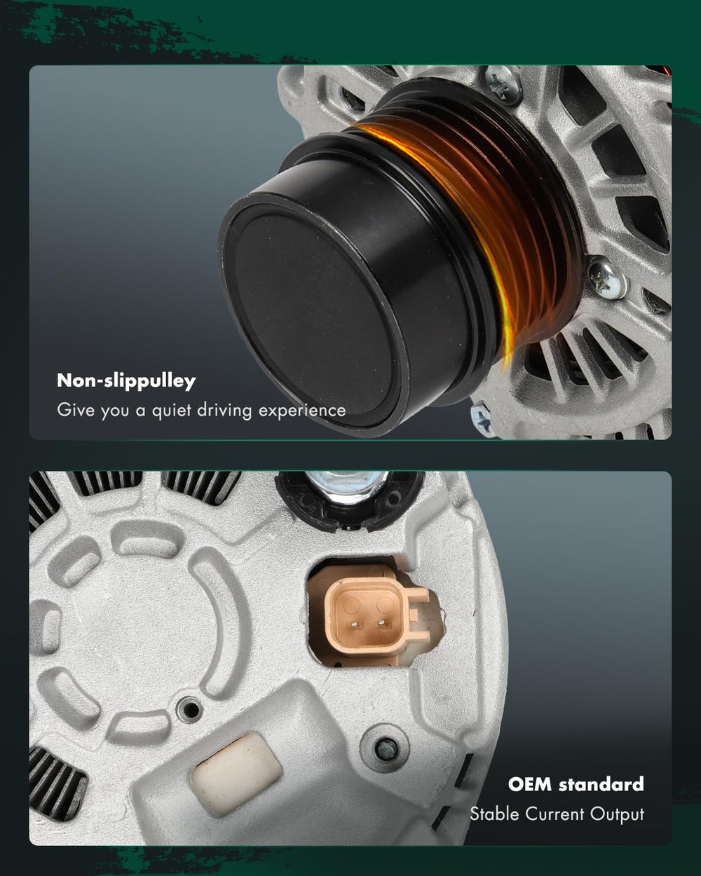 SCITOO alternator 6-groove pulley detail for reliable drive system