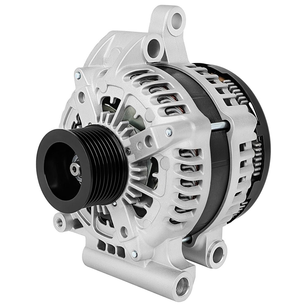 SCITOO alternator for Toyota Land Cruiser 5.7L, front view showing compact high-output design.