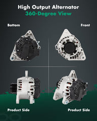 SCITOO alternator wiring terminal shows solid electrical connections for reliability