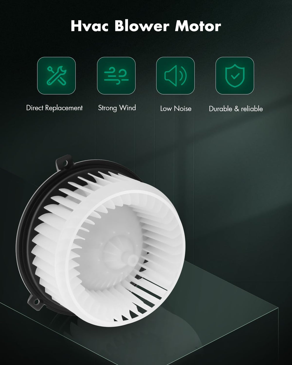 SCITOO blower motor front fan cage detail provides stable airflow and quieter operation.