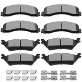SCITOO brake pads front and rear for Ford F-150 provide complete braking coverage