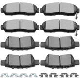 SCITOO ceramic brake pad kit for Honda Odyssey 2005–2010 provides a complete front and rear braking solution