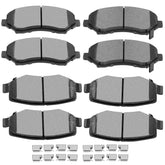 SCITOO ceramic brake pads kit front rear for Dodge Nitro with reliable stopping power.