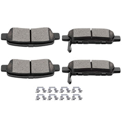 SCITOO ceramic rear brake pad kit for Infiniti EX35 with quiet, reliable stopping power