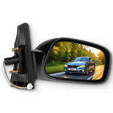 SCITOO Corolla passenger side door mirror with power-adjustable view for easy lane checks.