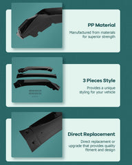 SCITOO bumper lip install parts kit supports straightforward mounting.