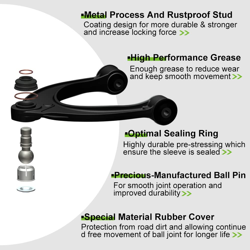SCITOO front outer tie rod end on passenger side for reliable steering feel