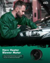 SCITOO OE-number compatibility label on the blower motor
