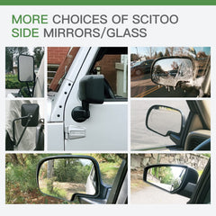 SCITOO OEM part reference GM1324102 label on mirror glass