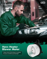 SCITOO front HVAC blower operates quietly while saving energy.