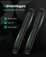SCITOO rear shock absorber for Chevy Cobalt right enhances steering stability
