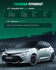 SCITOO 19254 specification label detailing 1.4KW, 12V, CW, 10T