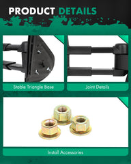 SCITOO manual-adjustment tow mirror for precise alignment on the road.