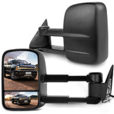 SCITOO towing mirror left side offers improved rear visibility for safer lane changes.