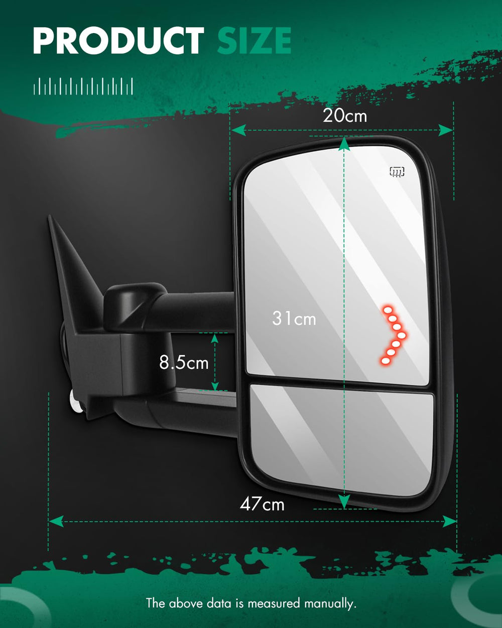 SCITOO heated defrost and indicator light maintain clarity in cold conditions.