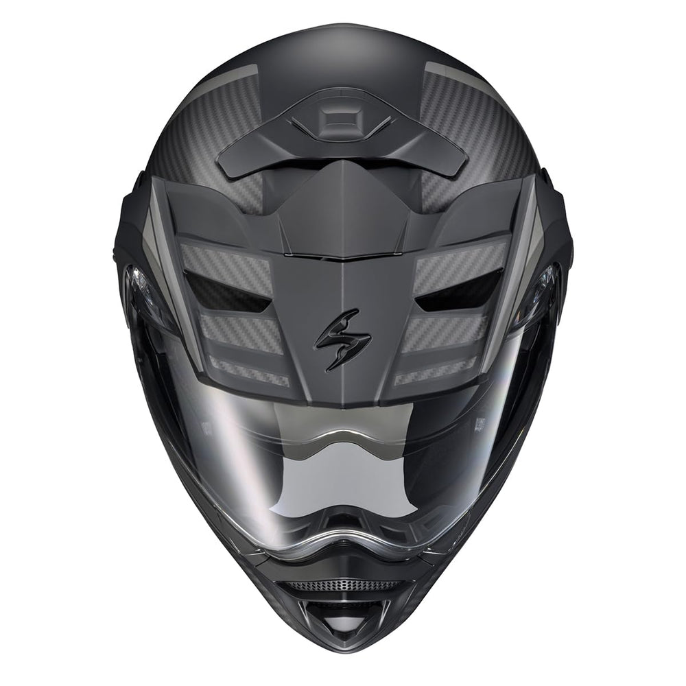 ScorpionEXO AT960 Everclear shield for fog-free visibility in varying weather conditions