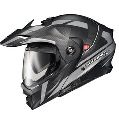 ScorpionEXO AT960 shell: lightweight, strong polycarbonate for rugged adventures.