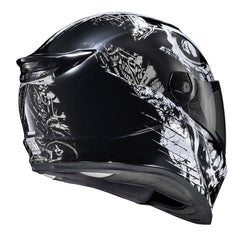 ScorpionEXO Covert FX aero chin skirt reduces wind noise.