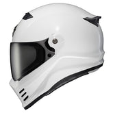 ScorpionEXO Covert FX front view shows aerodynamic shell for smoother rides.