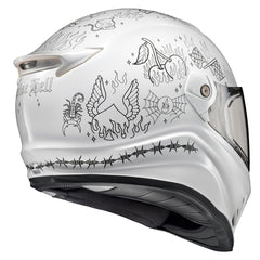 ScorpionEXO Covert FX liner close-up emphasizes moisture-wicking comfort all day.