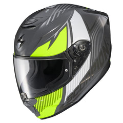 ScorpionEXO EXO-R330 helmet featuring speaker pockets for on-road audio connectivity