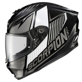 ScorpionEXO R330 front view with Pinlock-ready shield for fog-free visibility