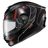 ScorpionEXO R330 full-face helmet with aero-ventilation for cooler rides