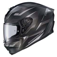 ScorpionEXO R330 helmet front view with Pinlock-ready shield and enhanced airflow