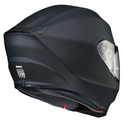 ScorpionEXO R330 Pinlock-ready shield close-up for fog-free visibility