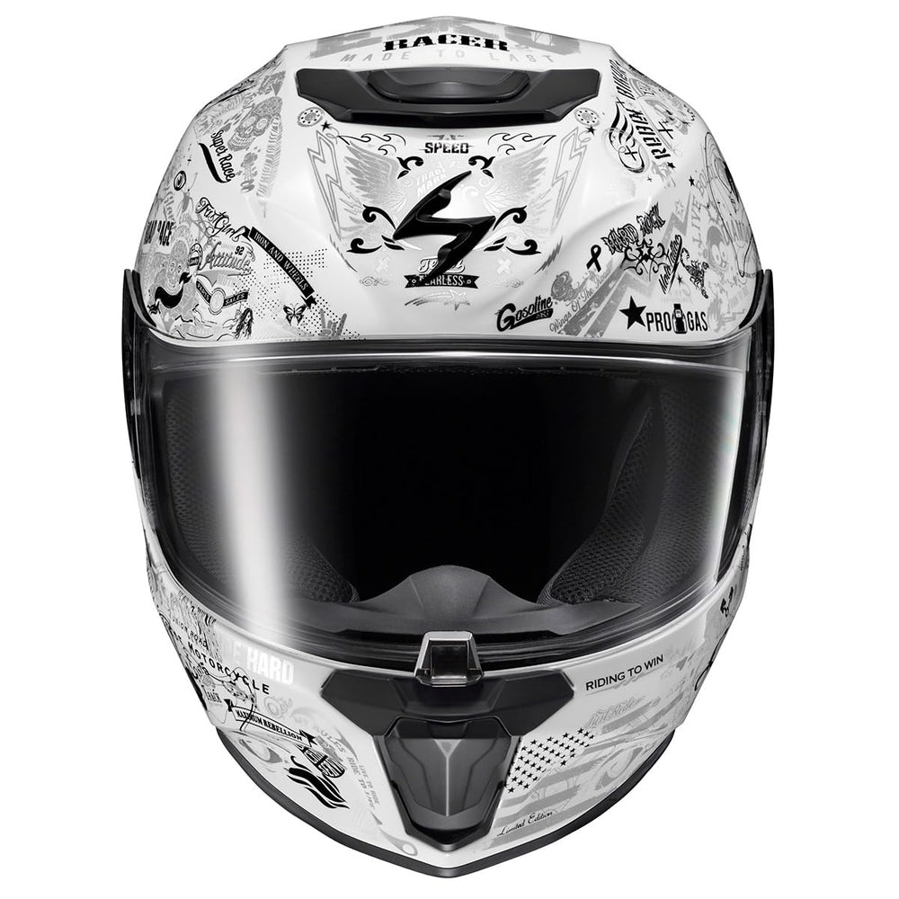 ScorpionEXO R420 aero skirt and wind noise reduction features