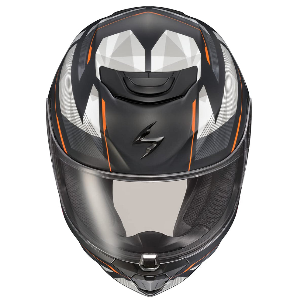 ScorpionEXO R420 Engage ventilation design promotes airflow for cooler rides