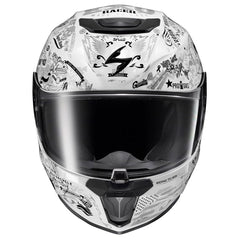 ScorpionEXO R420 speaker pockets enable seamless Bluetooth communication.