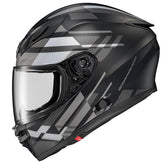 ScorpionEXO R430 full-face helmet shell design for aerodynamic stability on the street