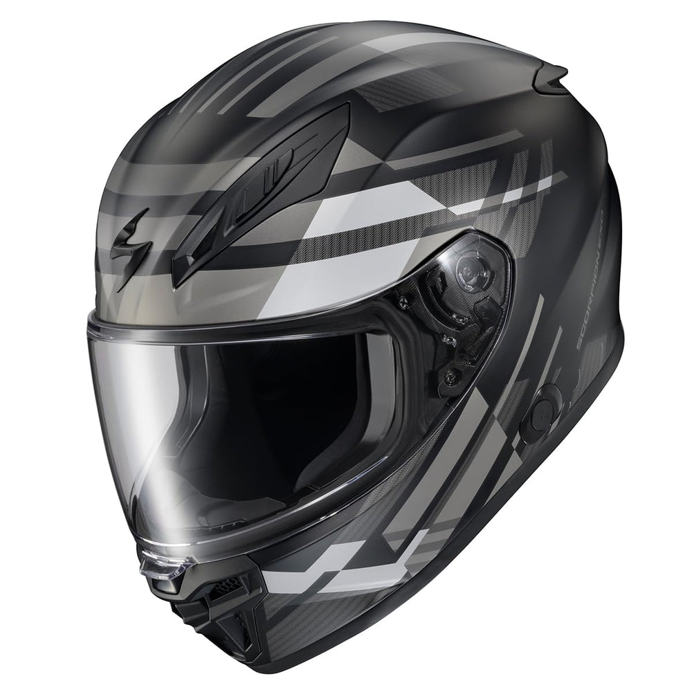 Interior ventilation system on ScorpionEXO R430 for cool, fog-free comfort.