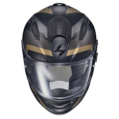 ScorpionEXO Ryzer with Pinlock-ready shield for fog-free vision.